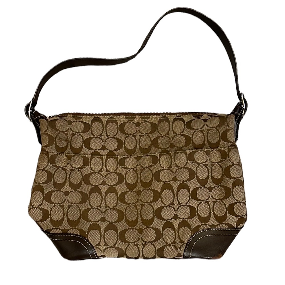 coach hand held bag